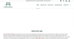 Desktop Screenshot of greenwichmedia.com
